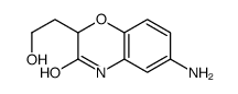 6-amino-2-(2-hydroxyethyl)-4H-1,4-benzoxazin-3-one Structure