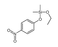 ethoxy-dimethyl-(4-nitrophenoxy)silane结构式