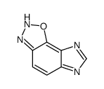 2H-Imidazo[4,5-g]-1,2,3-benzoxadiazole(9CI) structure
