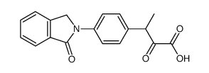 2-oxo-3-[4-(1-oxo-1,3-dihydro-isoindol-2-yl)-phenyl]-butyric acid Structure