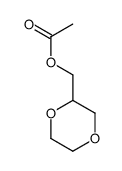 1,4-dioxane-2-methyl acetate Structure