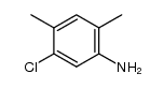 5-chloro-2,4-dimethyl-aniline结构式