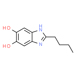 1H-Benzimidazole-5,6-diol, 2-butyl- (9CI)结构式