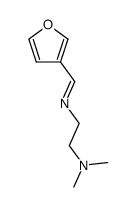 1,2-Ethanediamine,N-(3-furanylmethylene)-N,N-dimethyl-(9CI)结构式