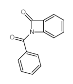7-benzoyl-7-azabicyclo[4.2.0]octa-1,3,5-trien-8-one结构式