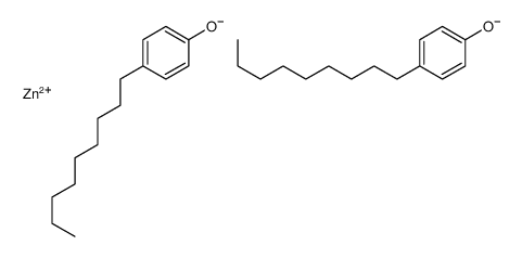 zinc bis(p-nonylphenolate) Structure