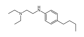N-(4-butylphenyl)-N',N'-diethylethane-1,2-diamine结构式