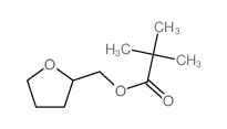 oxolan-2-ylmethyl 2,2-dimethylpropanoate结构式