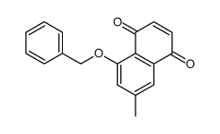 7-methyl-5-phenylmethoxynaphthalene-1,4-dione Structure