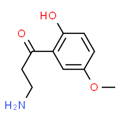 1-Propanone,3-amino-1-(2-hydroxy-5-methoxyphenyl)-(9CI) Structure