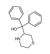 DIPHENYL(THIOMORPHOLIN-3-YL)METHANOL结构式