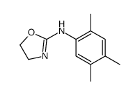 N-(2,4,5-trimethylphenyl)-4,5-dihydro-1,3-oxazol-2-amine Structure