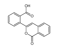 2-(1-oxoisochromen-3-yl)benzoic acid Structure