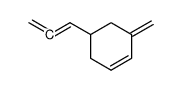 3-Methylen-5-propadienyl-1-cyclohexen Structure
