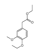 ethyl 4-ethoxy-3-methoxyphenylacetate结构式