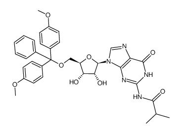 5'-DMT-ibu-rG Structure