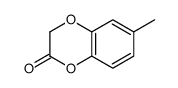6-methyl-1,4-benzodioxin-2-one结构式
