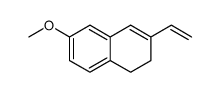 3-ethenyl-6-methoxy-1,2-dihydronaphthalene Structure