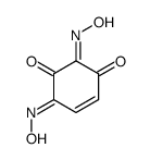 2,6-Bis(hydroxyimino)-4-cyclohexene-1,3-dione结构式