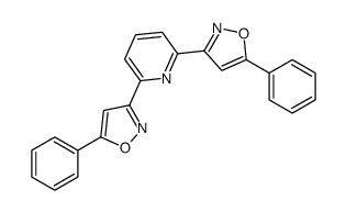 5-phenyl-3-[6-(5-phenyl-1,2-oxazol-3-yl)pyridin-2-yl]-1,2-oxazole Structure