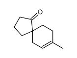 8-methylspiro[4.5]dec-8-en-4-one Structure