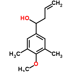 4-(3,5-DIMETHYL-4-METHOXYPHENYL)-1-BUTEN-4-OL structure