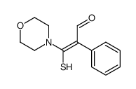 3-morpholin-4-yl-2-phenyl-3-sulfanylprop-2-enal结构式