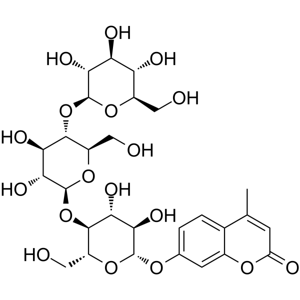 4-甲基伞形酮-Β-D-纤维三糖苷图片