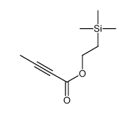 2-trimethylsilylethyl but-2-ynoate结构式