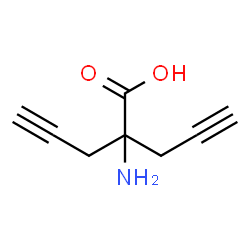 4-Pentynoic acid,2-amino-2-(2-propynyl)- (9CI)结构式