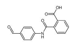 N-(4-formyl-phenyl)-phthalamic acid结构式