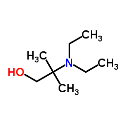 2-(DIETHYLAMINO)-2-METHYLPROPAN-1-OL结构式