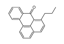 6-propyl-benz[de]anthracen-7-one Structure