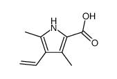 3,5-dimethyl-4-vinyl-pyrrole-2-carboxylic acid Structure