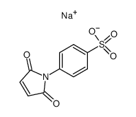 1-(4-Sodium sulfophenyl)maleimide Structure