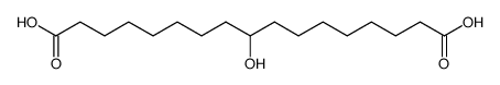 9-hydroxyheptadecane-1,17-dioic acid结构式