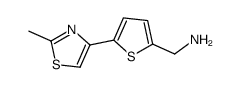 [5-(2-甲基-1,3-噻唑-4-基)噻吩-2-基]甲胺图片