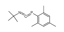 N-tert-butyl-P-mesitylcarbamidophosphene Structure