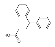 (E)-4,4-diphenylbut-2-enoic acid结构式