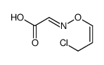 2-(3-chloroprop-1-enoxyimino)acetic acid Structure