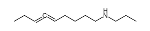 N-propylnona-5,6-dien-1-amine结构式