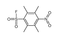 2,3,5,6-tetramethyl-4-nitrobenzenesulfonyl fluoride Structure