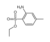 ethyl 2-amino-4-methylbenzenesulfonate结构式