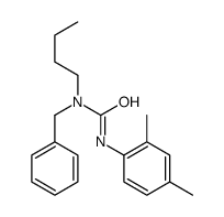 1-benzyl-1-butyl-3-(2,4-dimethylphenyl)urea Structure