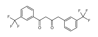 1,4-bis[3-(trifluoromethyl)phenyl]butane-1,3-dione Structure