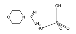 MORPHOLINE-4-CARBOXIMIDAMIDE SULFATE structure