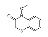 4-methoxy-1,4-benzothiazin-3-one结构式