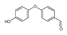 4-(4-hydroxyphenoxy)benzaldehyde结构式