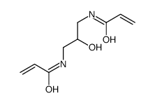 N-[2-hydroxy-3-(prop-2-enoylamino)propyl]prop-2-enamide结构式