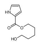 5-hydroxypentyl 1H-pyrrole-2-carboxylate Structure